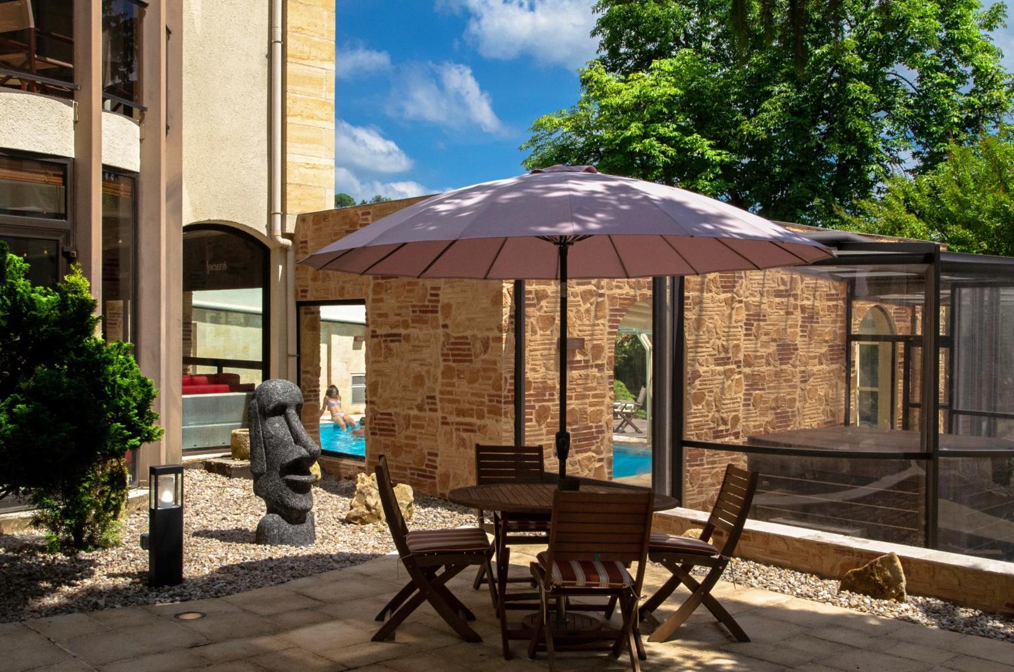 Au Grand Hotel De Sarlat - Pavillon De Selves Exterior photo